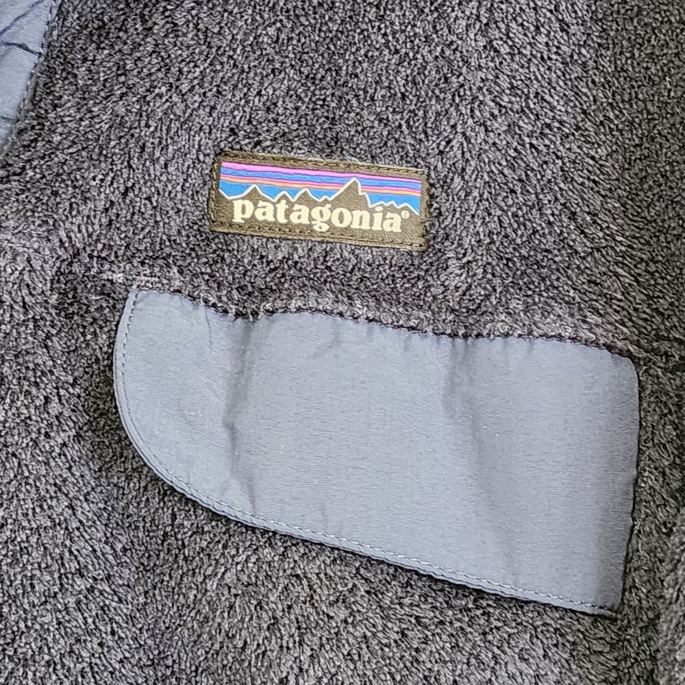 Patagonia Navy Blue Fleece Pullover - Picture 5 of 8